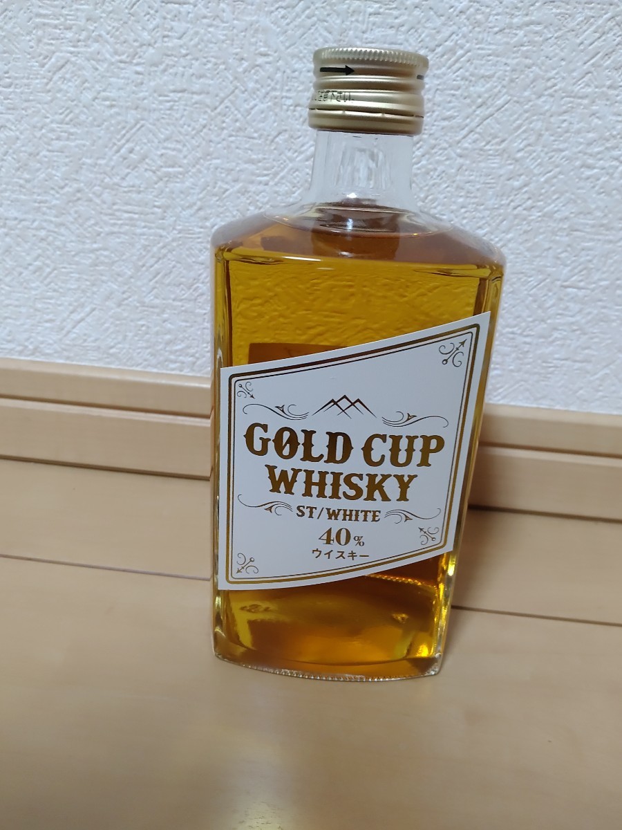 激レア！群馬県の酒造ウイスキー！【美峰酒類】ゴールドカップ　ウイスキー　ST/ホワイト　　500ml　3本セット！