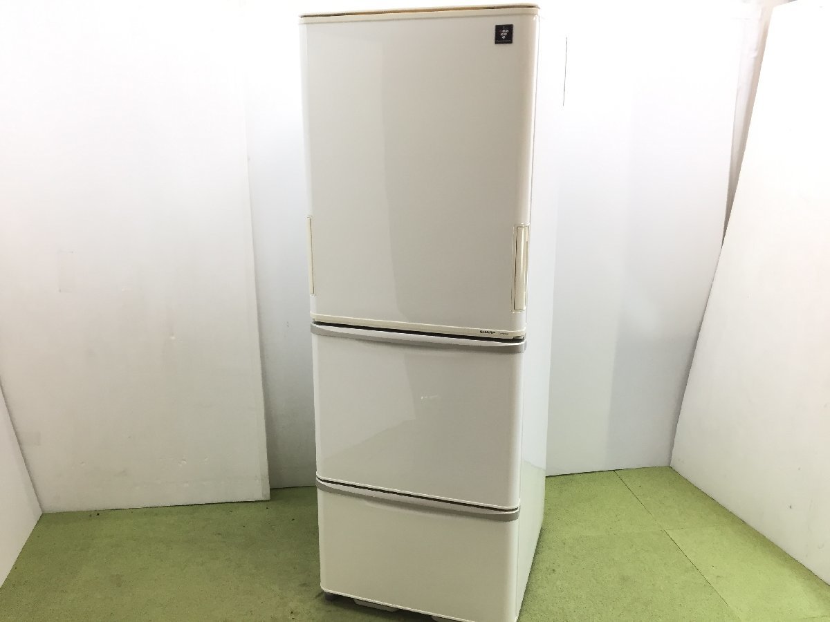 美品 SHARP シャープ 冷凍冷蔵庫 350L SJ-PW35X プラズマクラスター