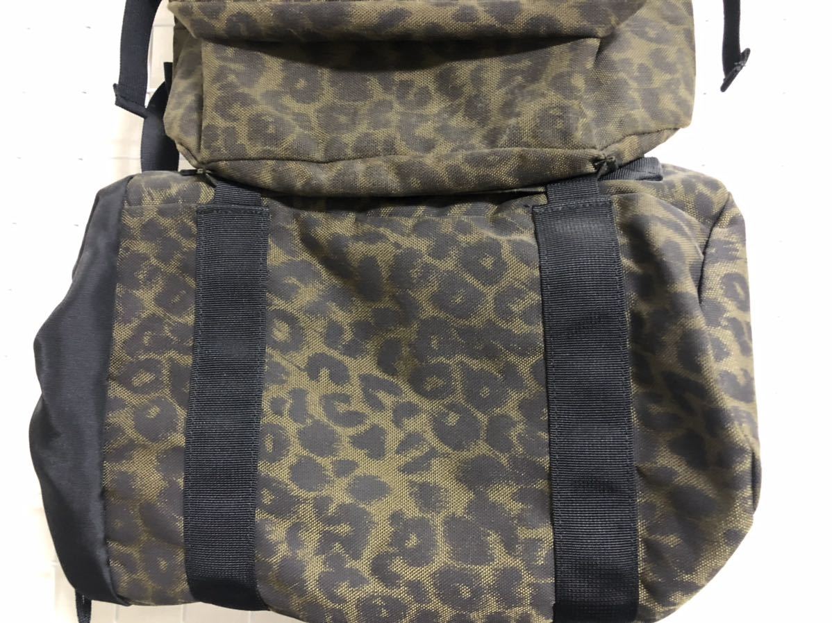 Supreme Leopard Backpack 04ss LEOPARD BACKPACK 16代目 レオパード