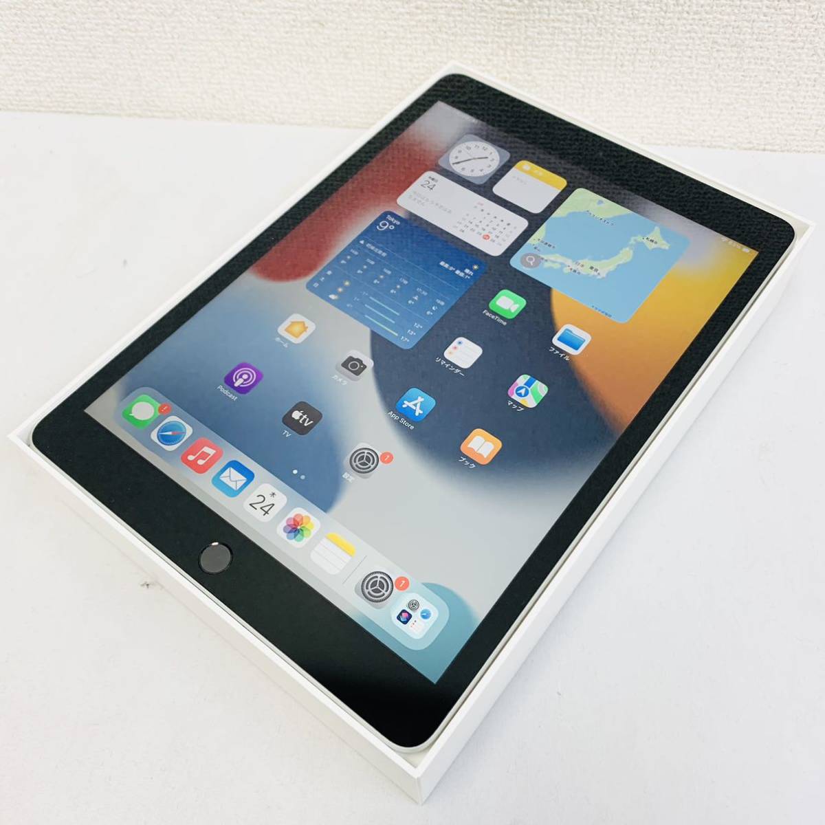未使用】Apple iPad 第9世代 64GB Wi-Fiモデル シルバー 9th MK2L3J/A NN9453