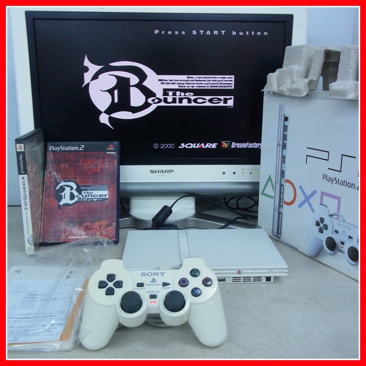 新素材新作 2 本体 送料無料 プレイステーション2 セラミック PlayStation SCPH-75000CW ホワイト プレステ2