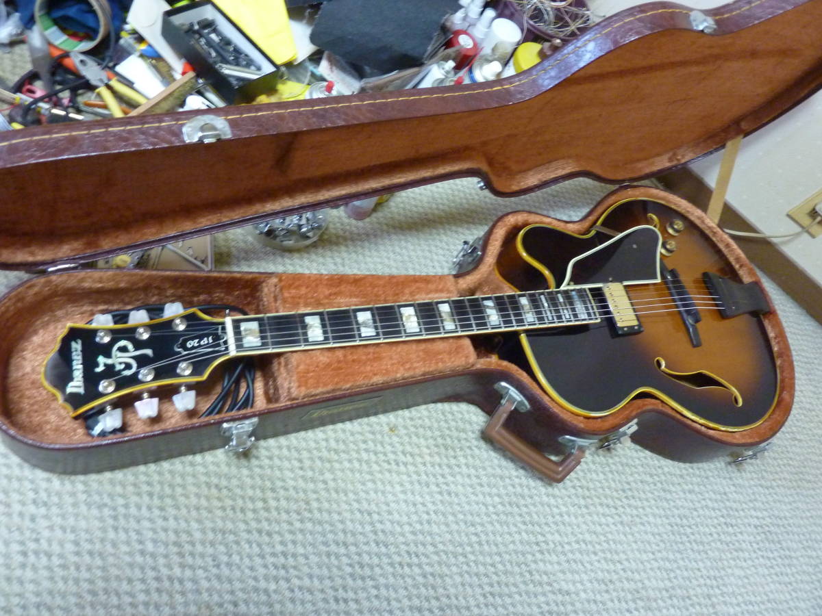 80年製 アイバニーズ製 高級フルアコ ギター Joe Pass モデル 商品细节