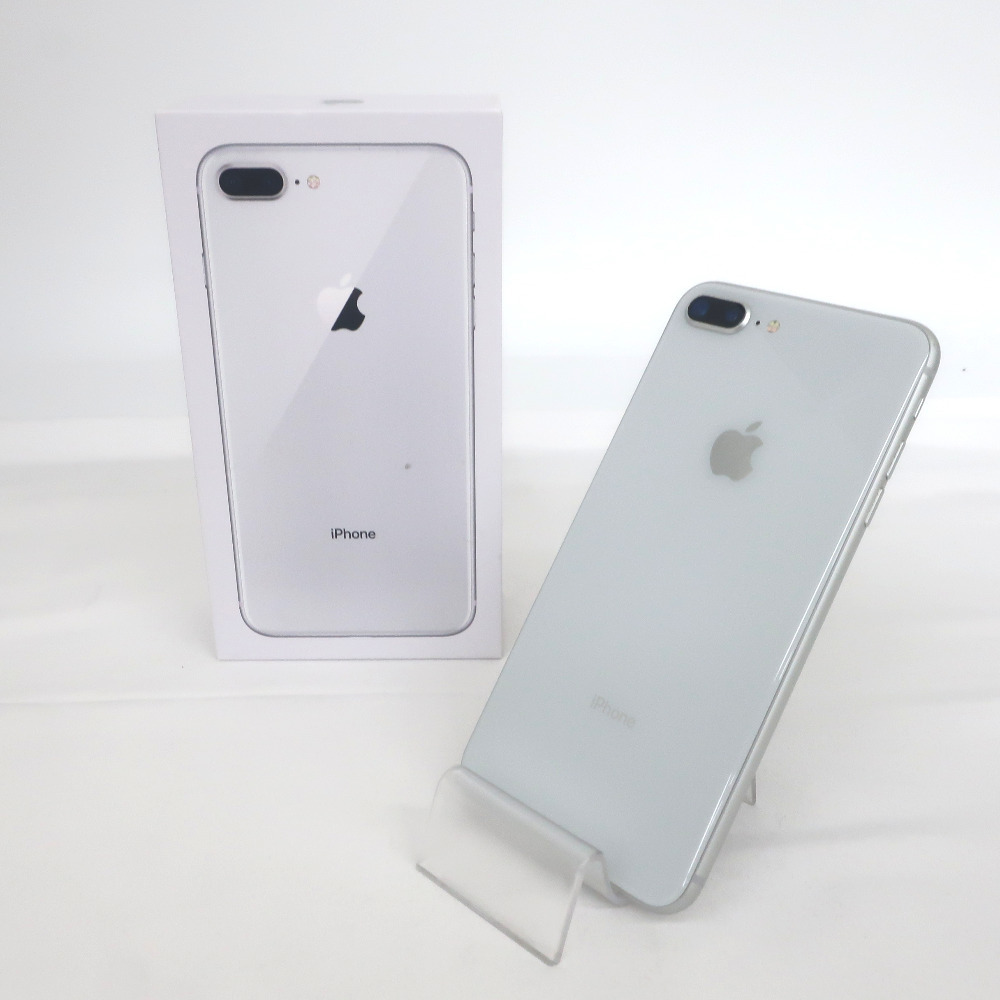 美品 Apple iPhone 8 Plus 256GB MQ9P2J/A シルバー ネットワーク利用制限 SIMロック解除品 docomo
