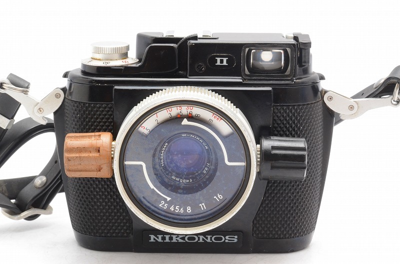 NIKON ニコン NIKONOS II 2 水中カメラ Nikkor 35mm F2.5★シャッターOK★＜ストラップ付属＞5553T8067