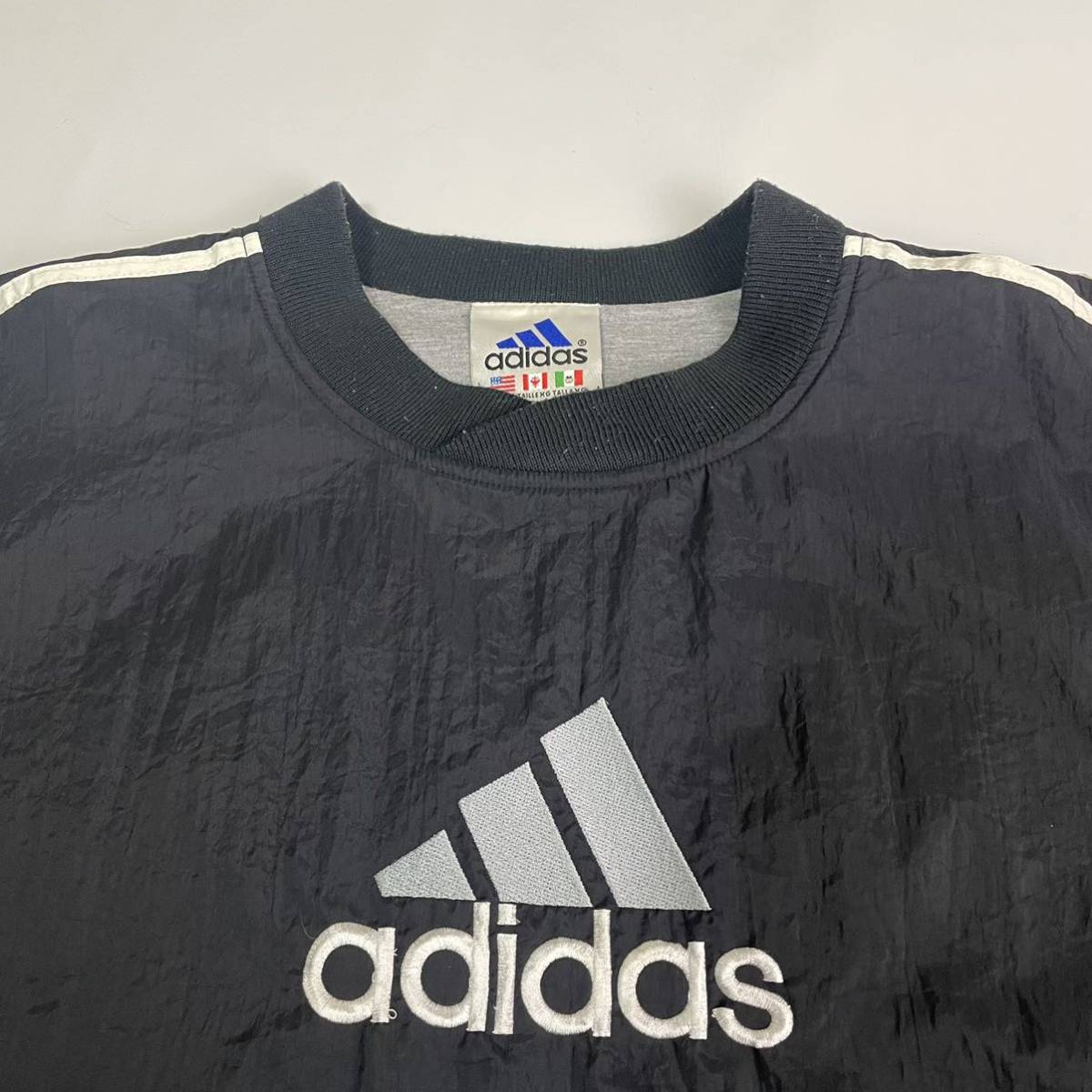 1スタ 常田大希 着用 90s adidas アディダス ナイロンジャケット プル 1スタ 常田大希 着用 90s adidas アディダス ナイロンジャケット プル