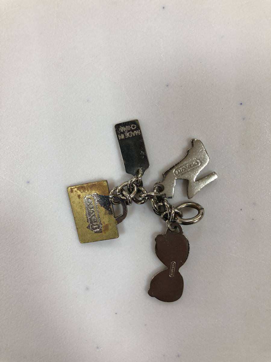  secondhand goods COACH Coach charm key ring part less 2202m53