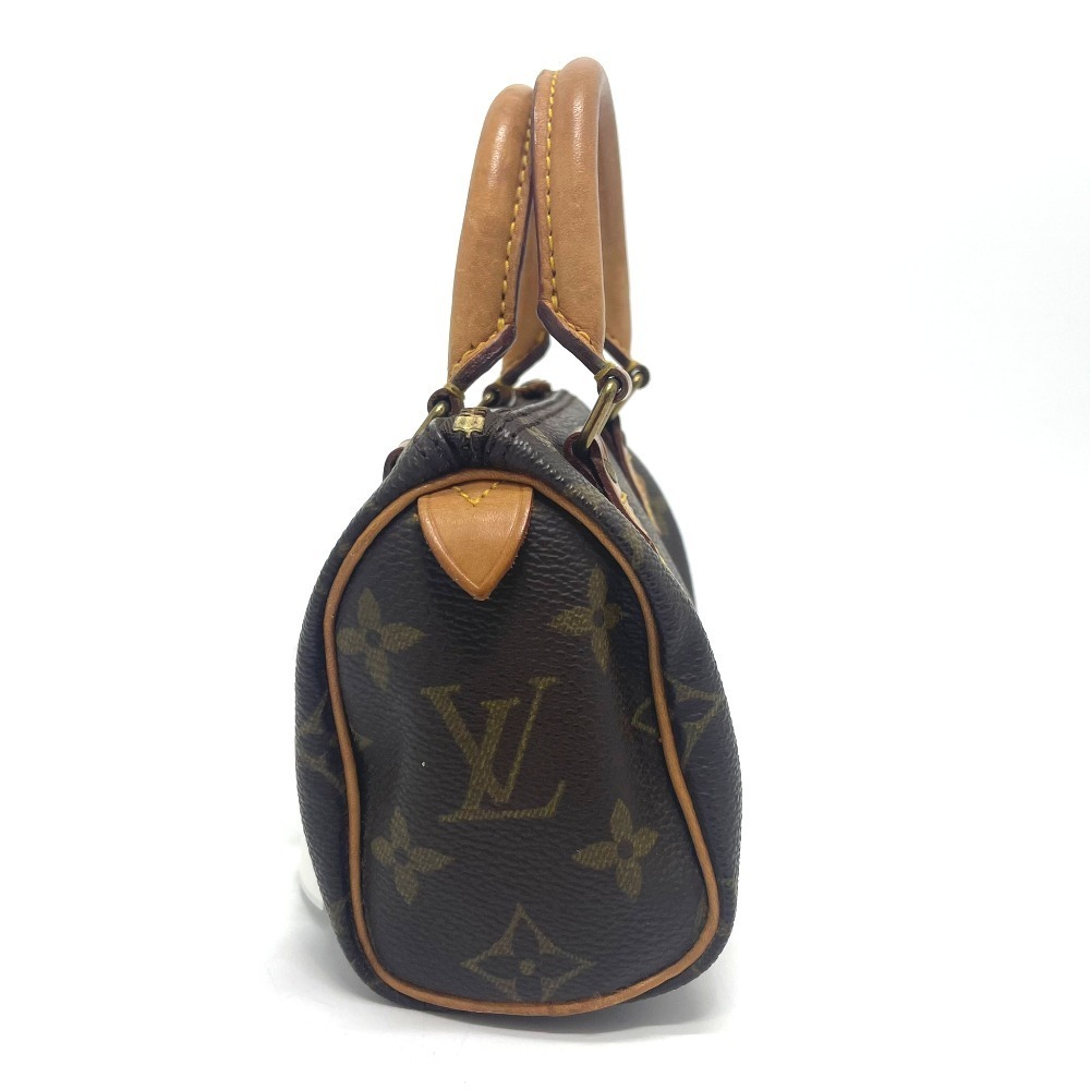 LOUIS VUITTON ルイヴィトン M41354 モノグラム ミニスピーディ ポーチ ミニハンドバッグ レディース_画像4