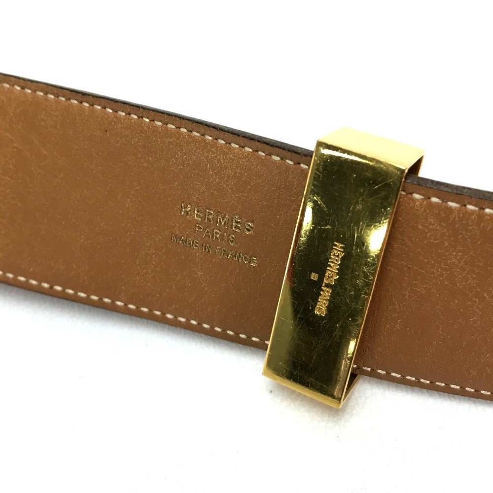 HERMES エルメス レディースベルト コリエ・ド・シアン メドールベルト