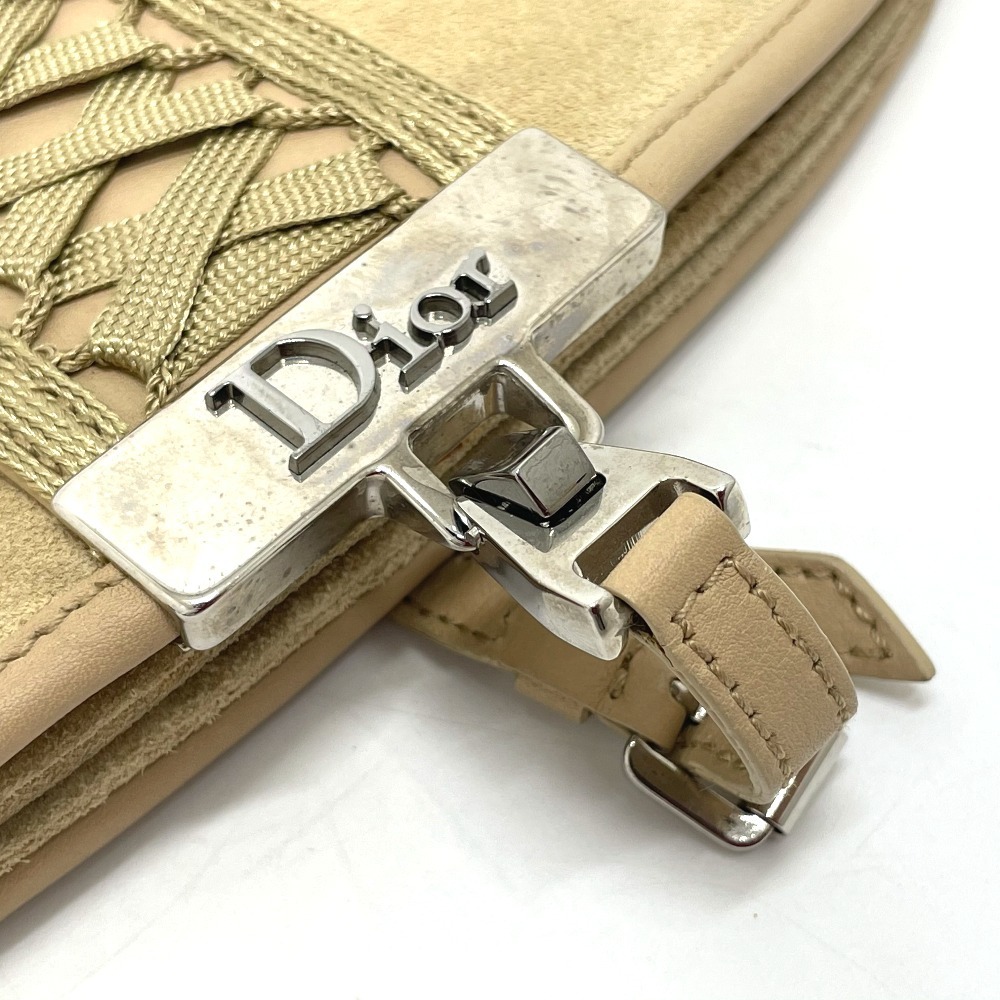 Dior ディオール レースアップ ワンショルダー ショルダーバッグ