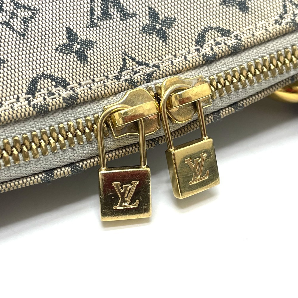 LOUIS VUITTON ルイヴィトン M92202 ミニ アルマ オ ハンドバッグ トートバッグ ミニ ブルー_画像7