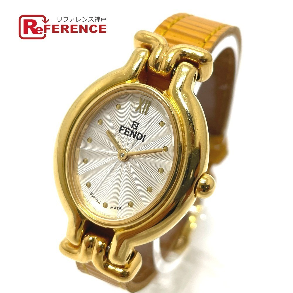 FENDI フェンディ 640L チェンジベルト 6色 クオーツ レディース腕時計 SS/革ベルト レディース アクセサリー、時計 ブランド腕時計  は行 SPBIKESHOPCOMBR