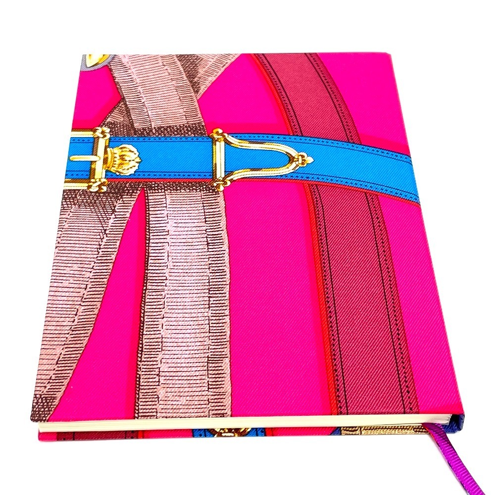 未使用 HERMES エルメス シルクノート ブラジル プリント フランス製