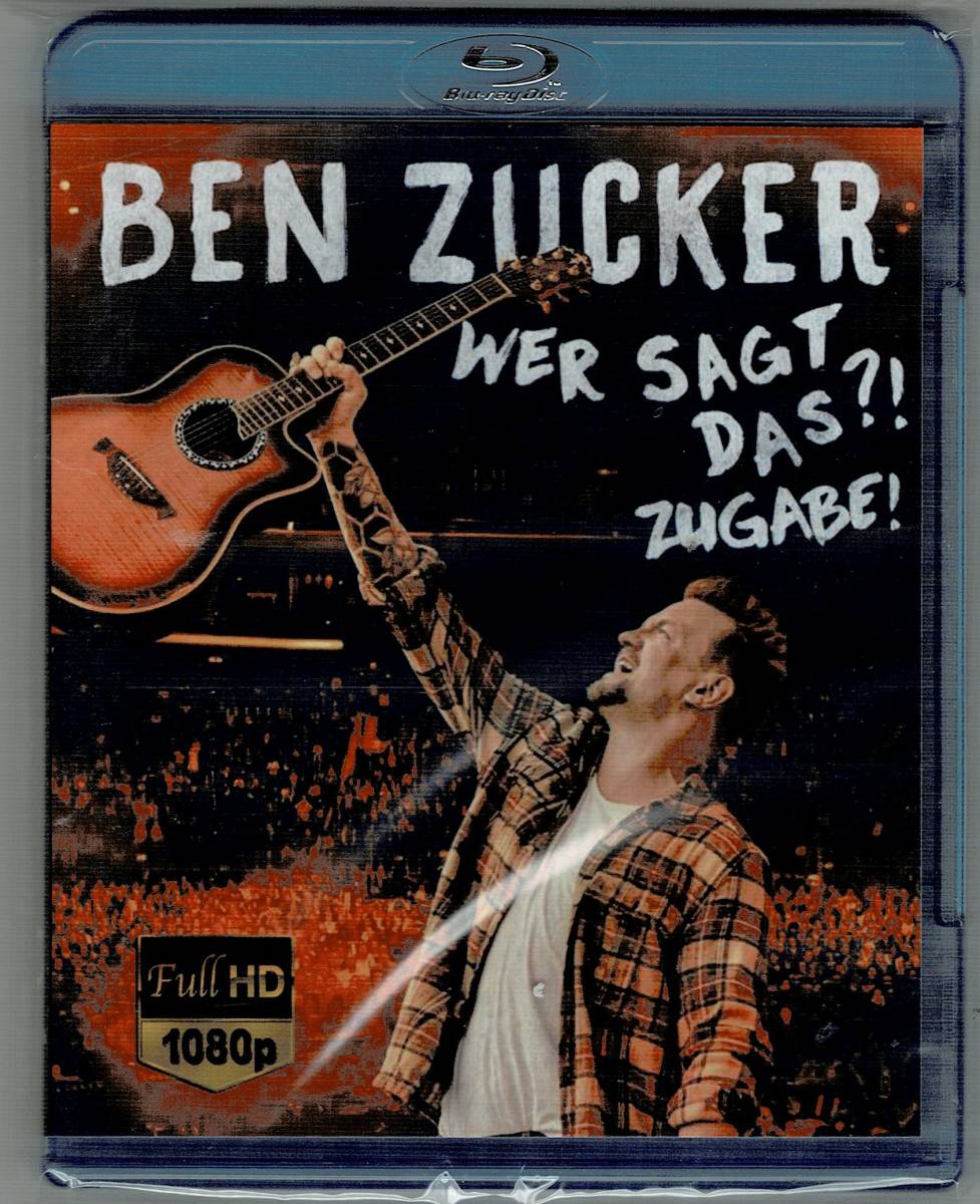 【Blu-Ray】 BEN ZUCKER - WER SAGT DAS! ZUGABE! б [BD25] 1P