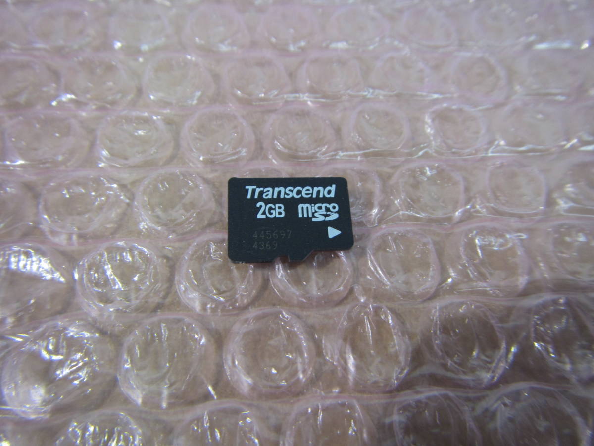 Tra02G01 ★☆★☆ Trancend トランセンド マイクロSDカード microSD 2GB (1枚) ☆★☆★