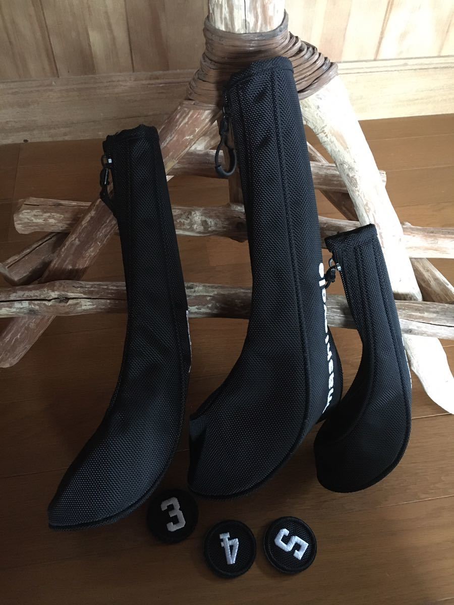 木梨サイクル ゴルフ ヘッドカバー セット 4