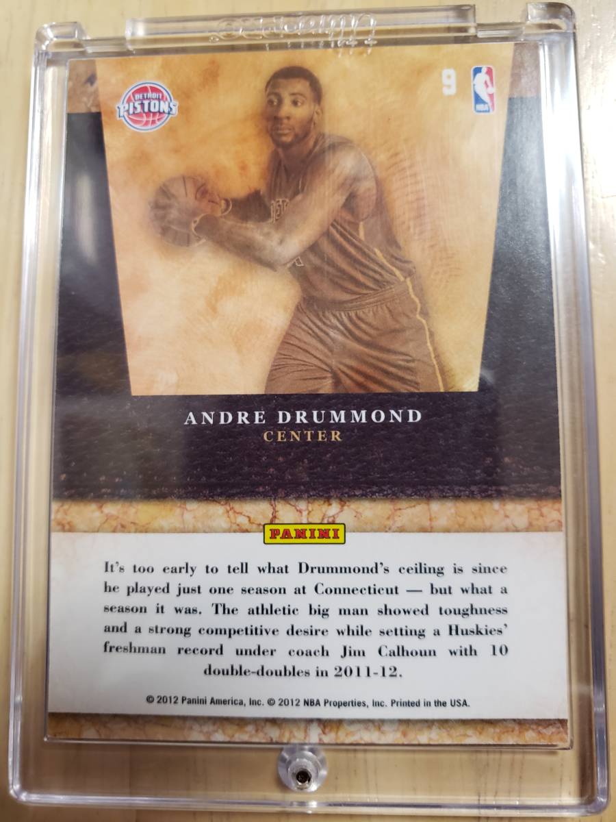 SSP XRC 2011 -12 Panini Limited ANDRE DRUMMOND RC / アンドレ ドラモンド _画像7