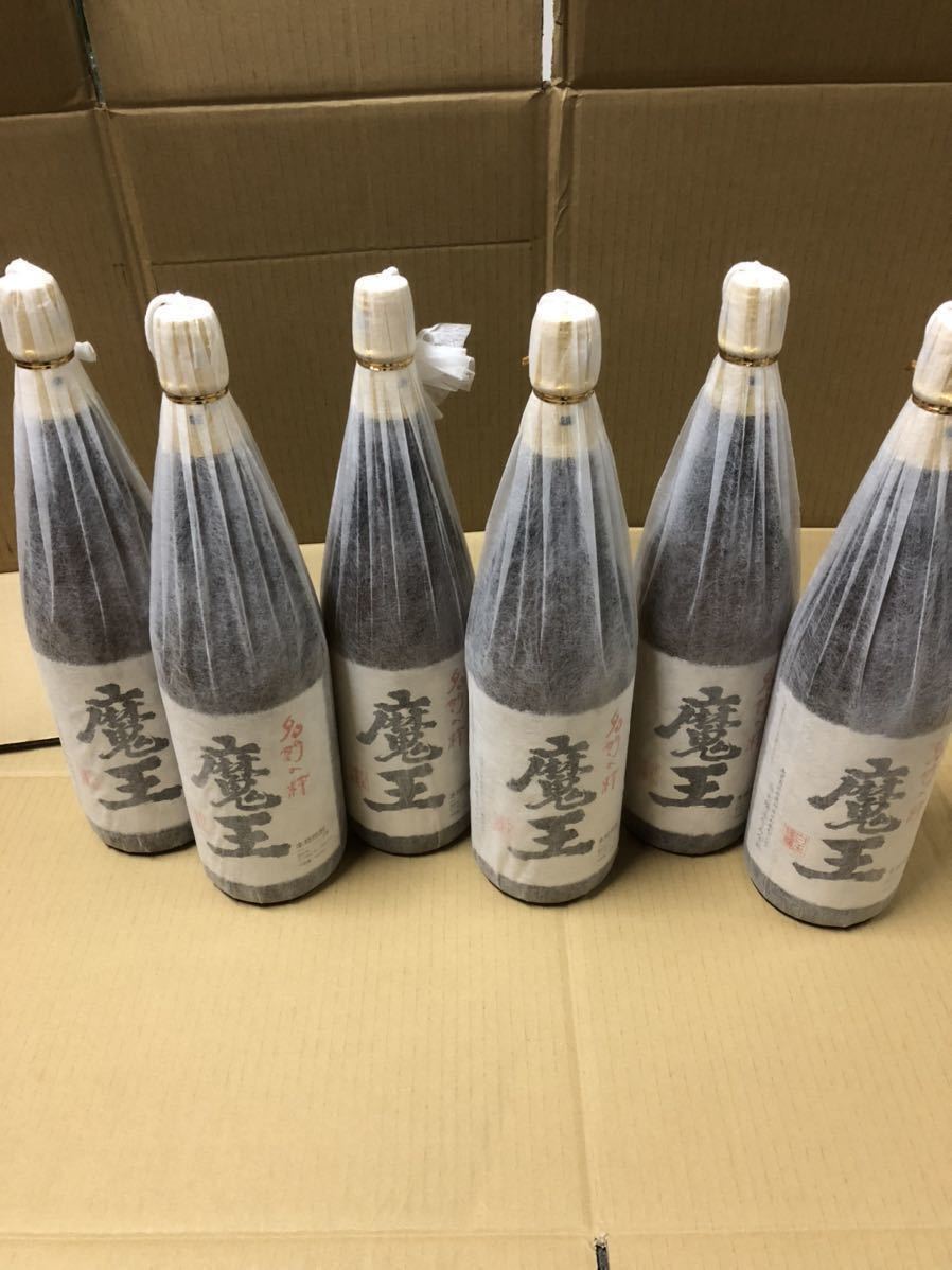 魔王 白玉醸造 芋焼酎 一升瓶 1ケース6本セット | monsterdog.com.br