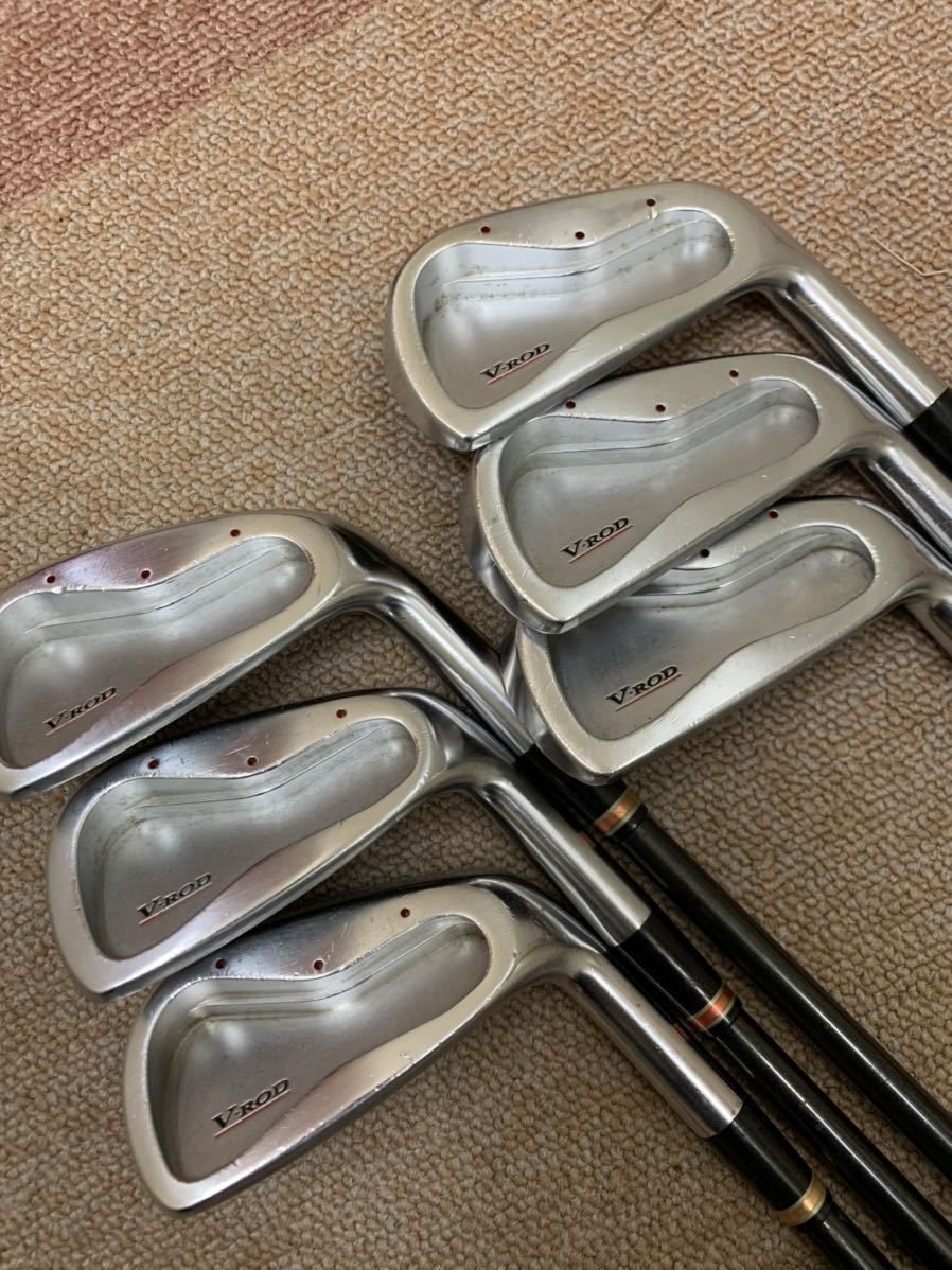 マスダゴルフ MASUDA V-RODアイアン メモライズSR 5-PW 6本 | udaytonp