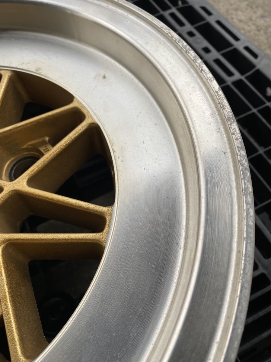 ワークエクイップ 旧車 当時物 WORK アルミホイール 13インチ 6J 114.3 2本セット 5