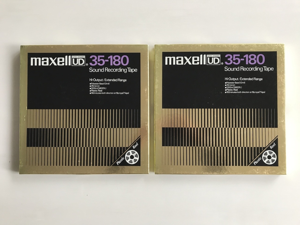 maxellマクセル オープンリールテープ XLⅠ メタル35-180B-