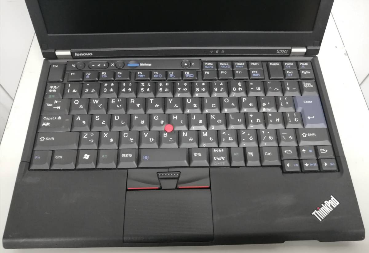1円スタート(ジャンク品) Lenovo Thinkpad X220i_画像4