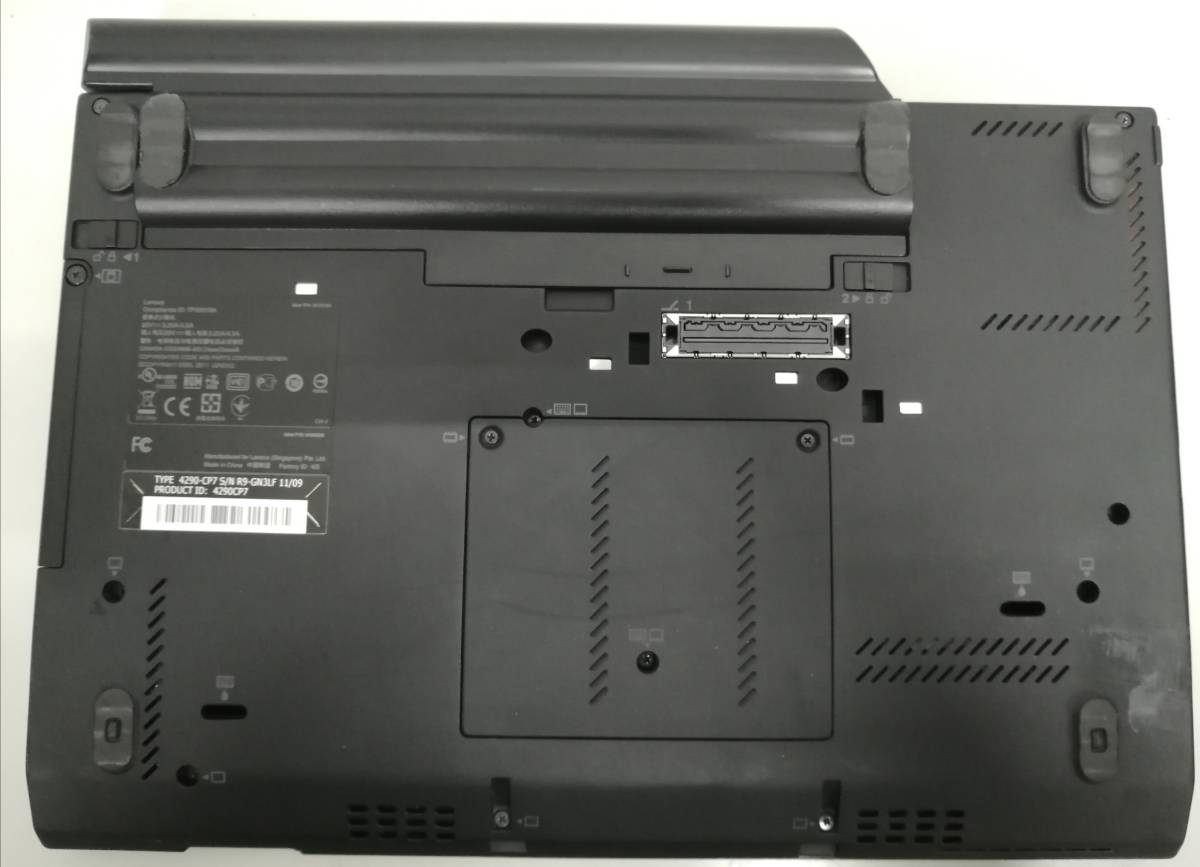 1円スタート(ジャンク品) Lenovo Thinkpad X220i_画像3