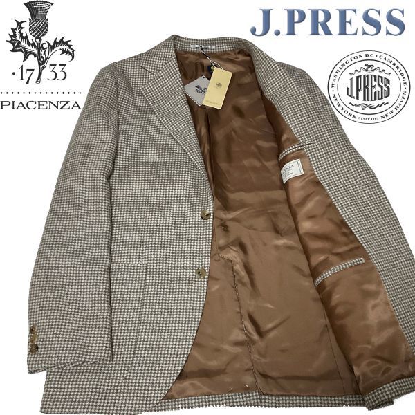 激安 JP309L 新品/2021秋冬 オンワード樫山 ブルーフェイス種 ツイード
