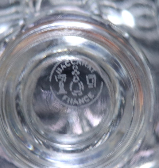バカラ (BACCARAT) レア シェル型 貝殻 花瓶 クリスタルガラス 花器 フラワーベース 貴重 壺 希少 美品 プリマベーラ 高級 インテリア  置物