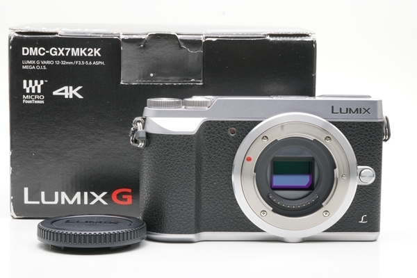 【フジヤカメラ】Panasonic LUMIX DMC-GX7MK2 シルバー (付属品有り) パナソニック ルミックス GX7 MarkⅡミラーレス一眼