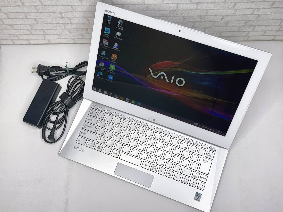 SONY VAIO Duo 13 SVD13228DVJW 白 Win8.1 /i5 4200U 1.6GHz/RAM:4GB