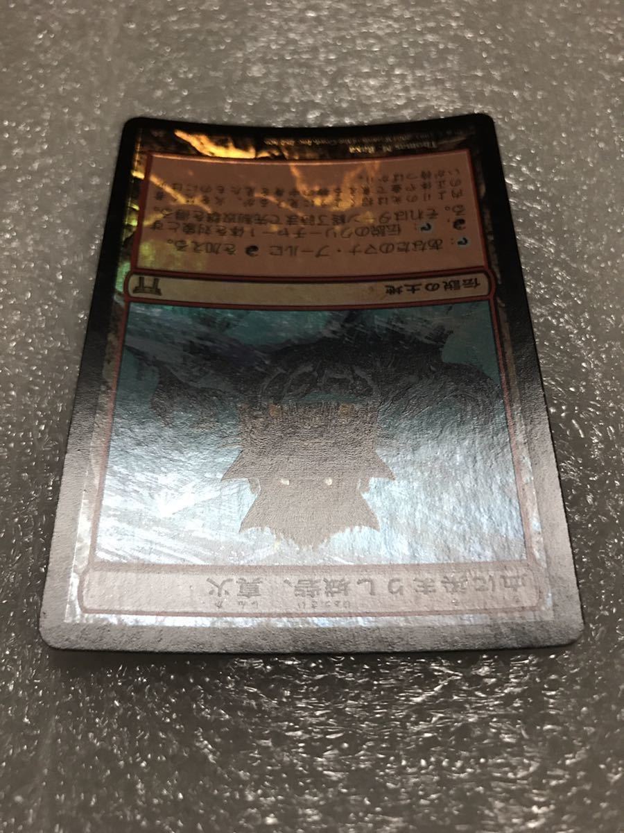 MTG 血に染まりし城砦、真火 foil 日本語 新品・国内正規品 おもちゃ