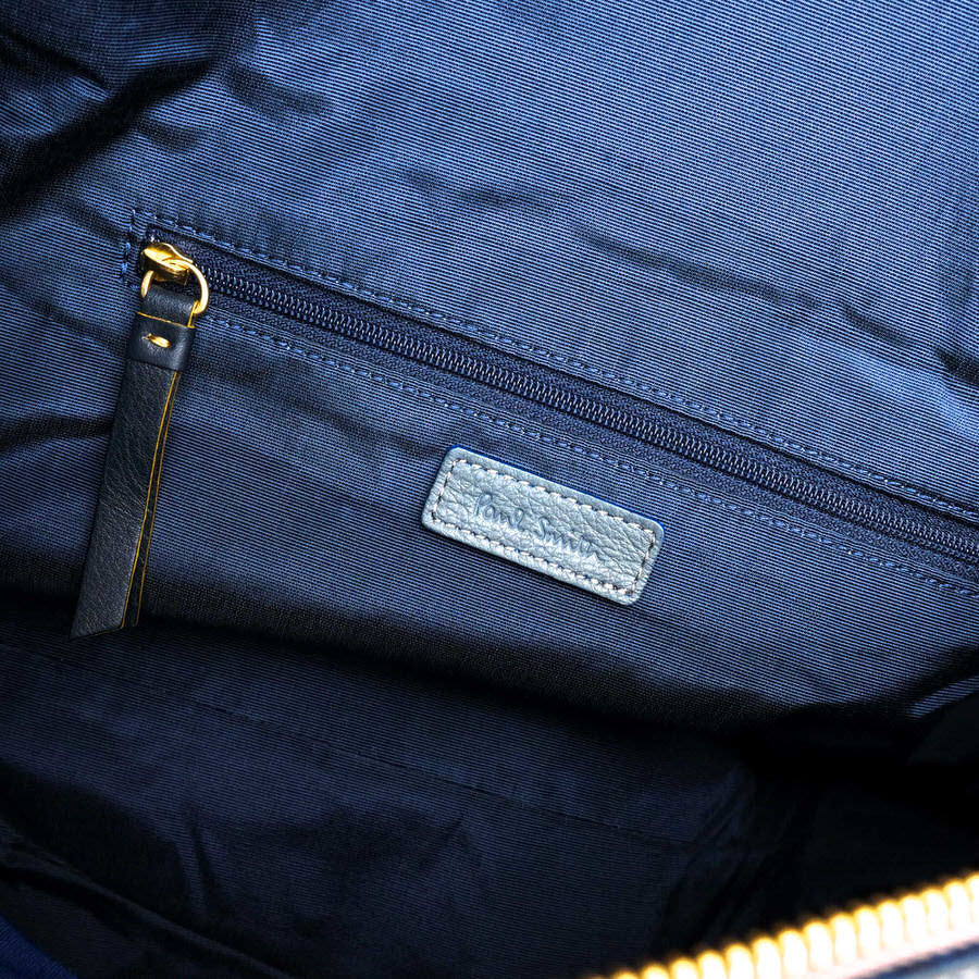 Paul Smith ポールスミス ハンドバッグ 牛革 PWN202 ミニボストン シボ