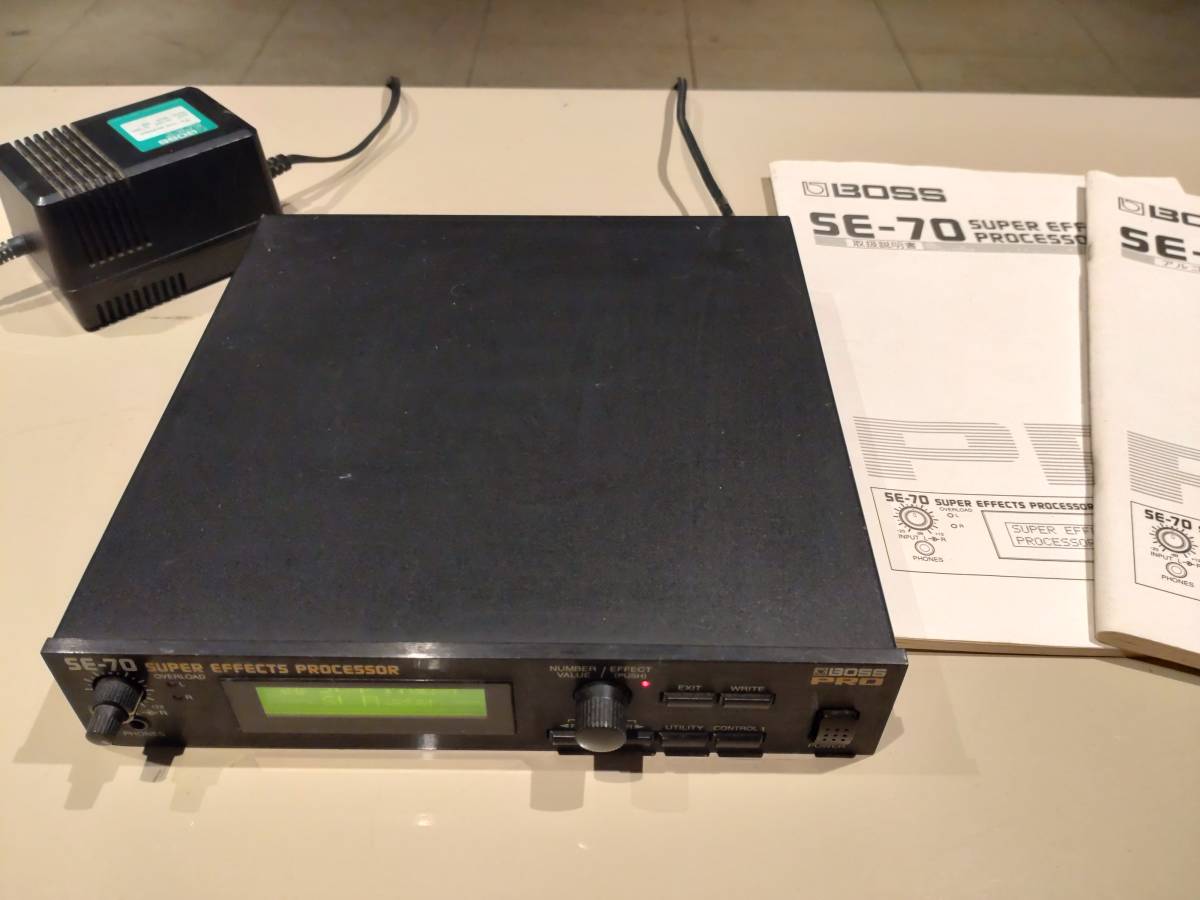 名機! マルチエフェクター BOSS SE-70 定価69800円 | www.consejocica.org