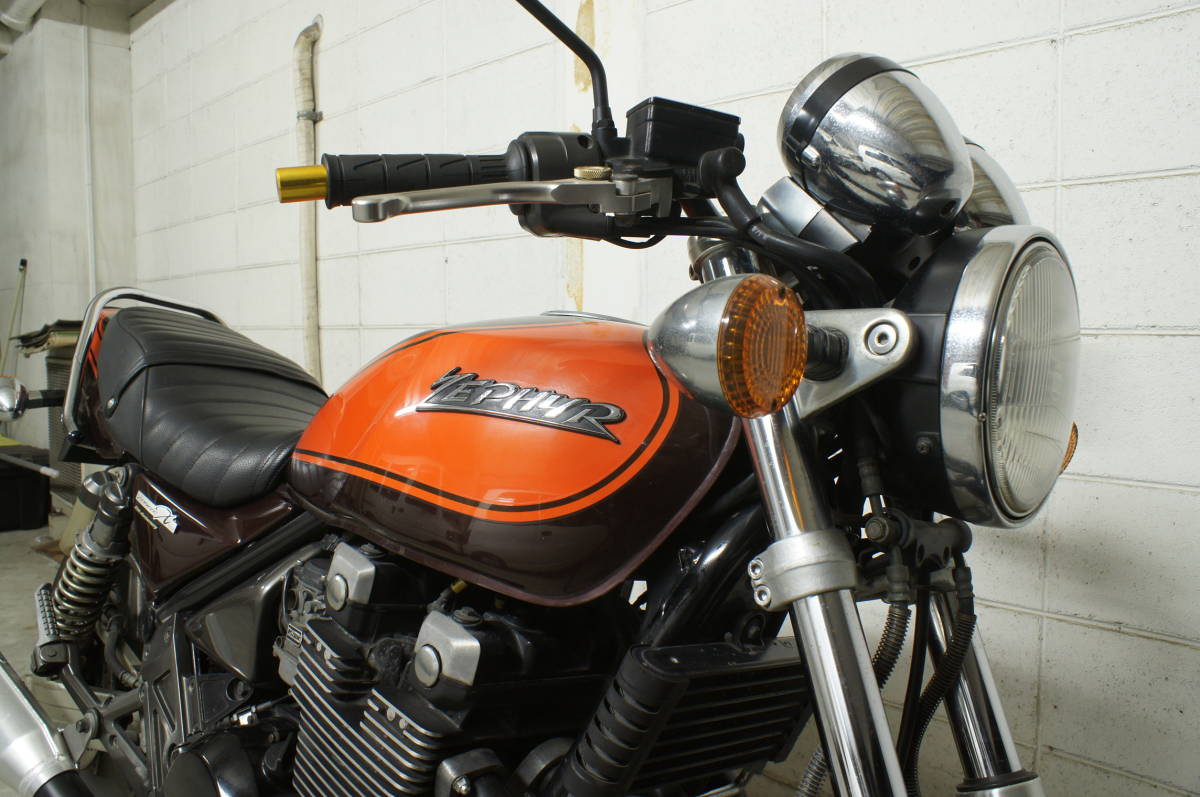 KAWASAKI ZEPHYRχ ゼファーχ 火の玉カラー 大阪府岸和田市 書類 KAWASAKI ZEPHYRχ ゼファーχ 火の玉カラー 大阪府岸和田市 書類