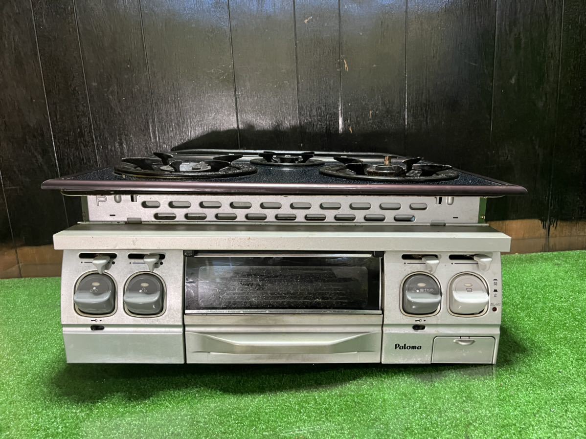 【レビューを書けば送料当店負担】 PKD-61SGV-1L (中古品)Paloma ビルドイン 都市ガス、2006年製。(1/04) 3口 グリル付 ガスコンロ ガステーブル 【レビューを書けば送料当店負担】 PKD-61SGV-1L (中古品)Paloma ビルドイン 都市ガス、2006年製。(1/04) 3口 グリル付 ガスコンロ ガステーブル