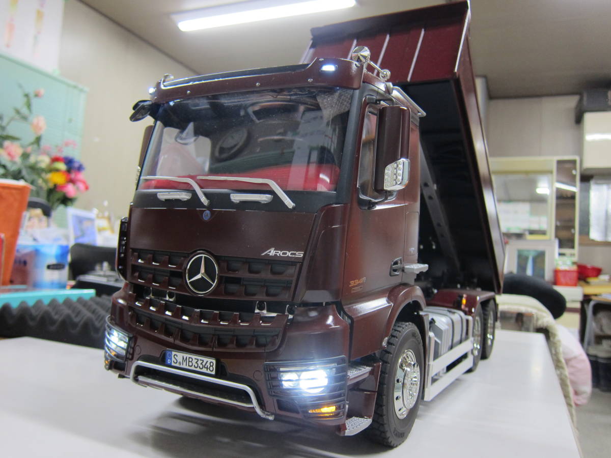 タミヤ 1/14 メルセデス・ベンツ アロクス 3348 6×4 ダンプトラック改