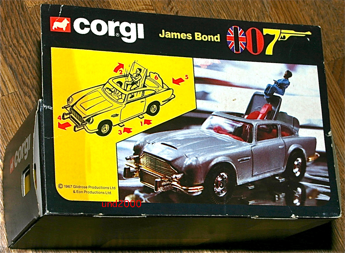 Corgi 271 007 James Bond 1/36 アストンマーチン DB5 Aston Corgi 271 007 James Bond 1/36 アストンマーチン DB5 Aston