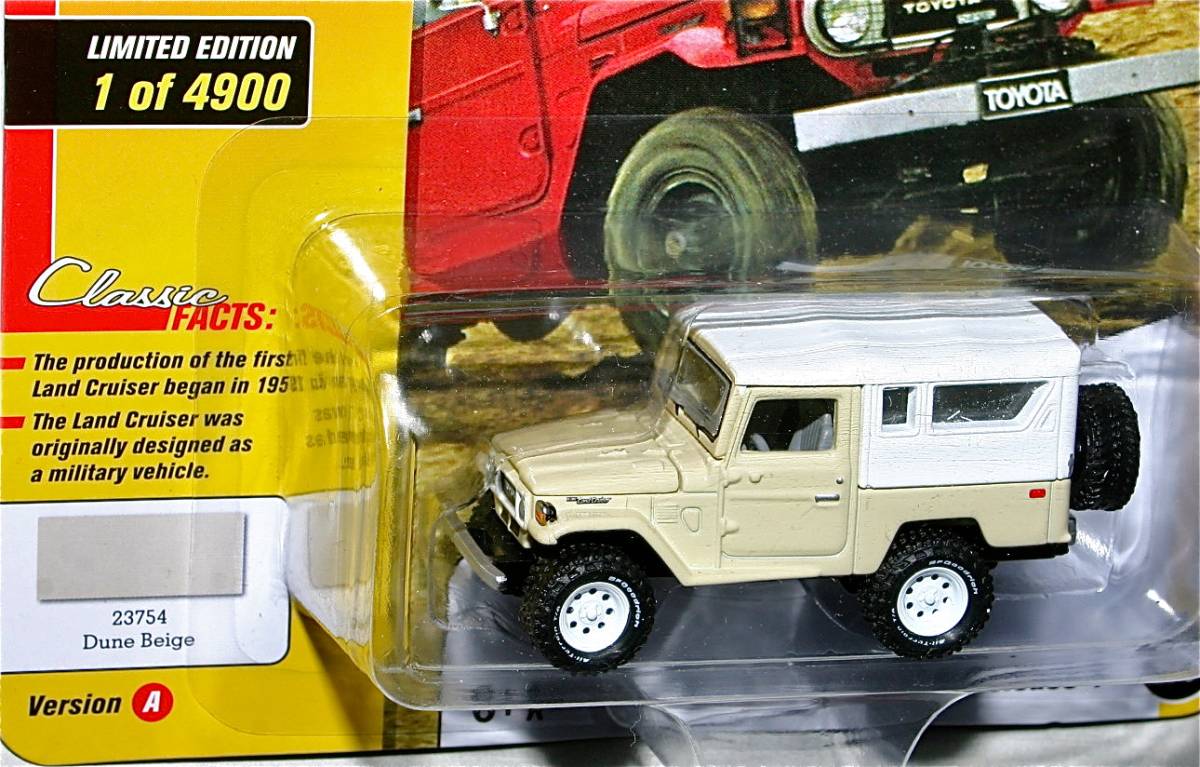 即出荷】 ジョニーライトニング 1980 トヨタ ランドクルーザー