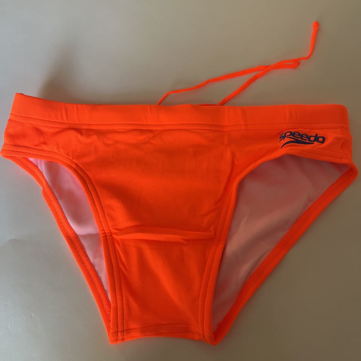 競泳水着 Speedo（スピード） メンズ Lサイズ 蛍光オレンジ色 - スポーツ用