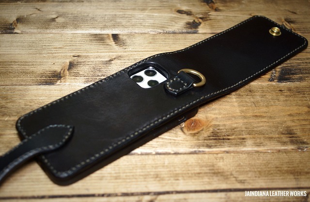 ハンドメイド/サドルレザー iPhone 12ケース ブラックC|Yahoo ハンドメイド/サドルレザー iPhone 12ケース ブラックC|Yahoo