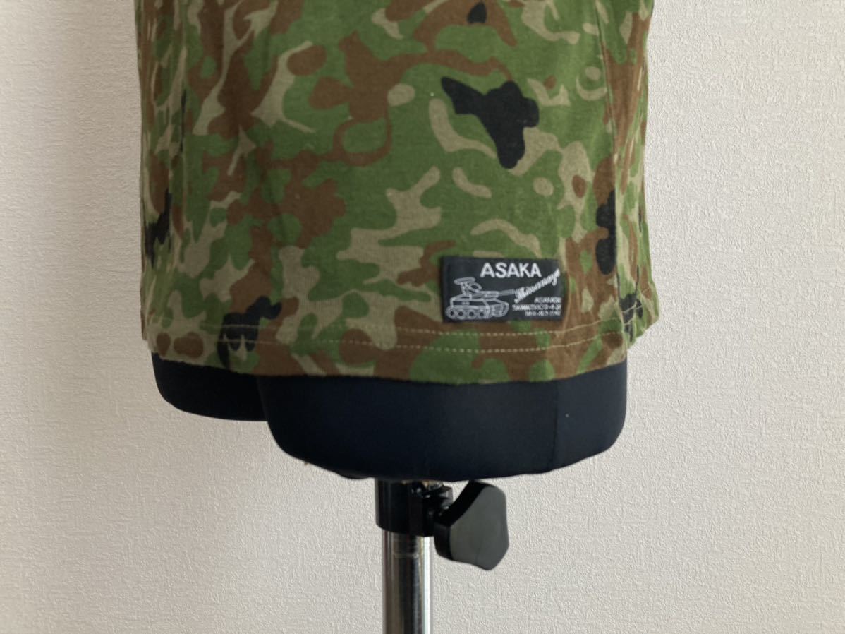 【朝霞駐屯地】迷彩Tシャツ Sサイズ 陸上自衛隊 JGSDF ASAKA PX 良品 高品質 ミリタリーなど_画像3