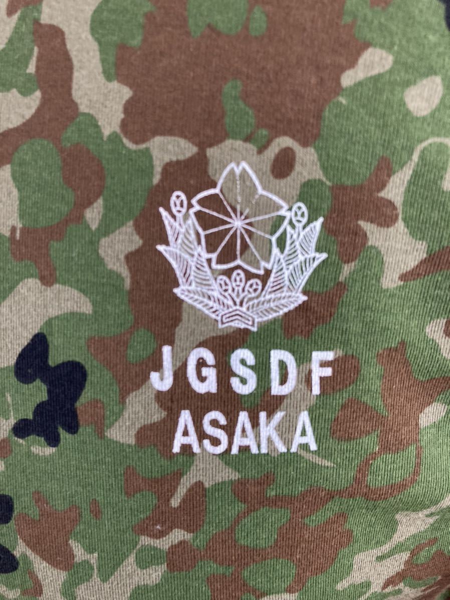 【朝霞駐屯地】迷彩Tシャツ Sサイズ 陸上自衛隊 JGSDF ASAKA PX 良品 高品質 ミリタリーなど_画像2