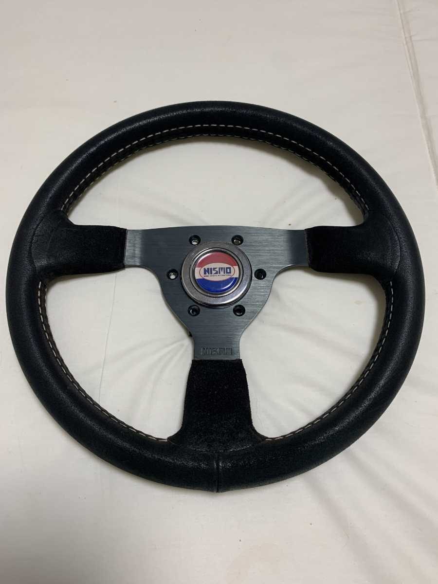 NISMO ニスモ ステアリングホイール 旧ロゴ 330φ ホーンボタン付き