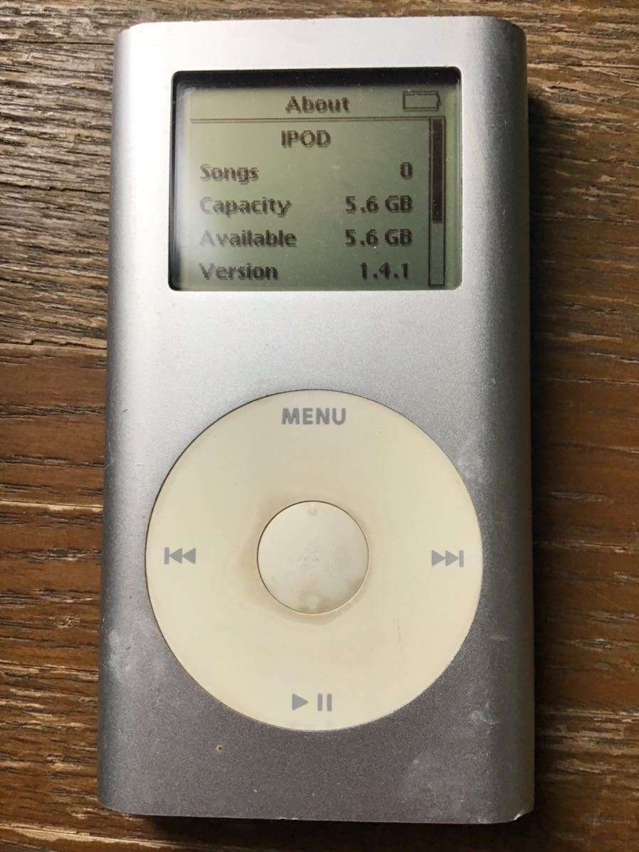 iPod mini 第2世代　6GB シルバー　Apple 正常作動品