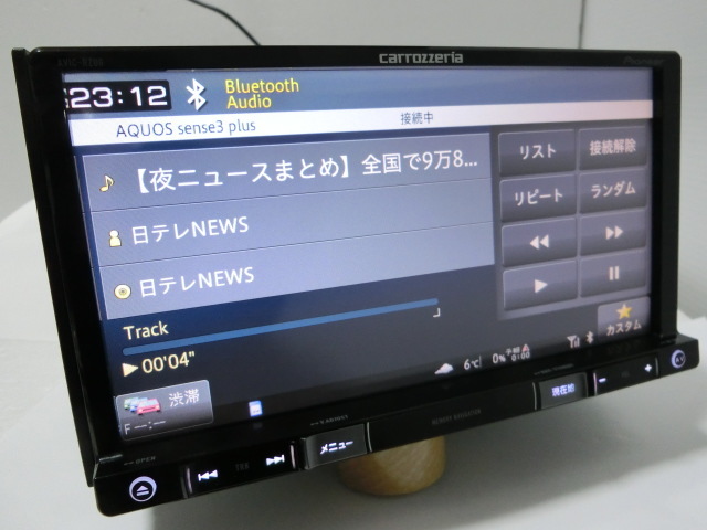 2021年最新地図 AVIC-RZ06II フルセグ/Bluetooth audio/CD/DVD/SD/等