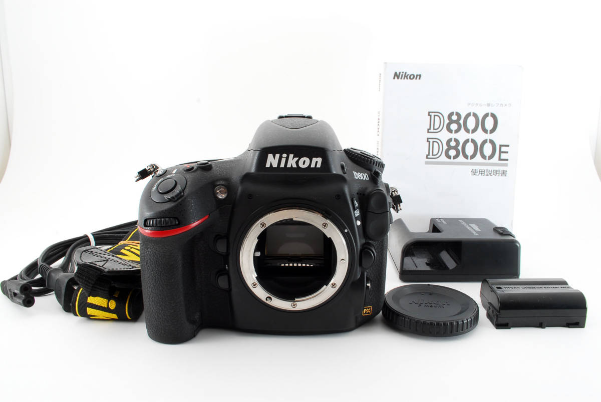 ☆極上品☆ Nikon D800 ボディ シャッター数1366 ニコン フルサイズ