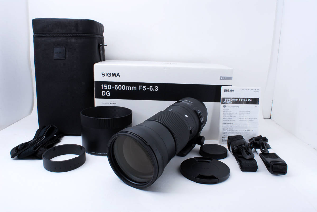SIGMA Contemporary 150-600mm F5-6.3 DG OS HSM Canon用 キヤノン