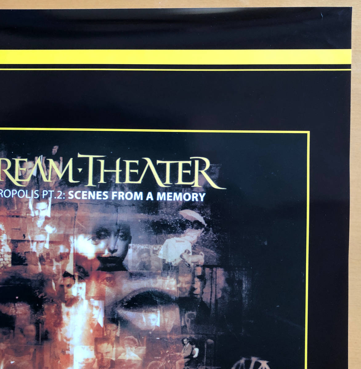 ドリーム・シアター／B2ポスター　メトロポリス・パート2: シーンズ・フロム・ア・メモリー　Dream Theater　_画像5