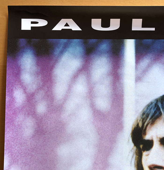 ポール・ウエラ−／B2ポスター HEAVY SOUL PAUK WELLERの画像2