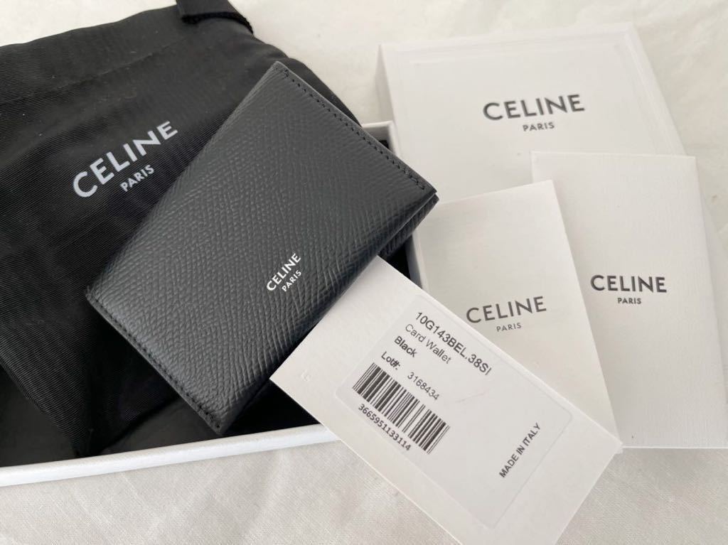 新作 定価4.7万 セリーヌ エディスリマン/CELINE ビジネスカード